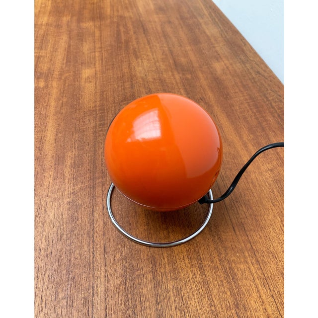 Mid-Century Space Age Globe Table Lamp from Erco, 1970s For Sale - Image 4 of 18