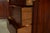 Henkel Harris Georgian Carved Flame Mahogany Lighted Breakfront Bookcase Cabinet For Sale - Image 9 of 17