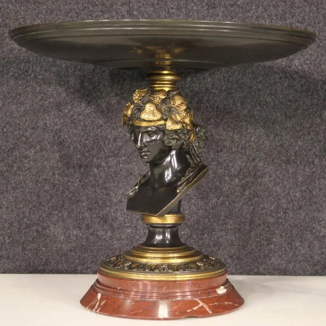 Goldenrod Bronze Stand by Alph, Giroux, Paris, 1871 For Sale - Image 8 of 13