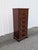 Mid 20th Century Drexel Georgian Lingerie Chest With Chippendale Brass Pulls For Sale - Image 13 of 13