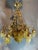 1970 French Louis XVI Bronze Gold Crystal Chandelier For Sale - Image 13 of 18