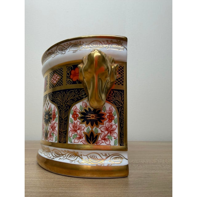 2007 Royal Crown Derby Imari Bough Pot For Sale In New York - Image 6 of 14