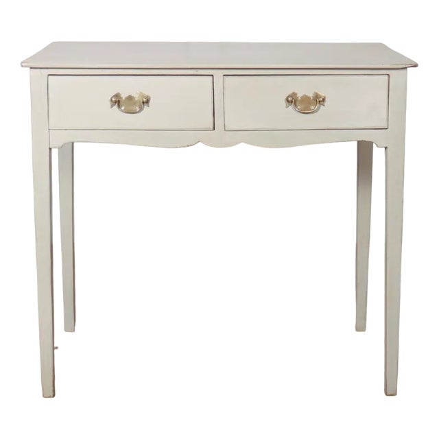 English Painted Lamp Table, 1890s For Sale