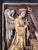 Carved Relief Depicting the Annunciation Archangel Gabriel and Virgin Mary, 1800s, Wood For Sale - Image 3 of 10