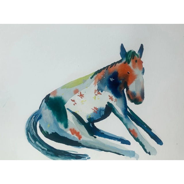 Hanna Ilczyszyn, Nocefresca (Milis, Sardinia), Watercolour, 2024 For Sale - Image 6 of 6