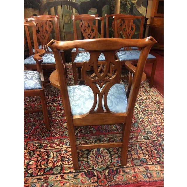 Henkel Harris Vintage Dining Chairs, Henkel Harris Furniture, Set of Ten For Sale - Image 4 of 14