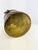 Vintage Patinated Brass Planter With Shell Medallion & Ring Handles For Sale - Image 10 of 10