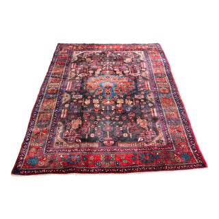 Vintage Persian Navahand Area Rug - 5'3"x9'1" For Sale