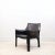 1980s Cab 414 Chair in Black Stitched Leather attributed to Mario Bellini for Cassina, 1980s For Sale - Image 5 of 10