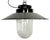 Industrial Grey Enamel Factory Hanging Lamp, 1960s For Sale - Image 14 of 14