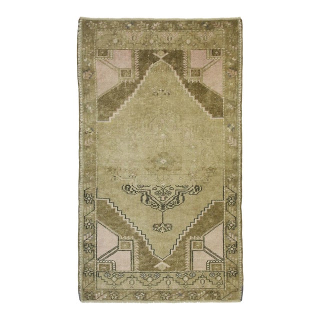 Mid 20th Century Vintage Turkish Kars Rug 02'08 X 04'07 For Sale