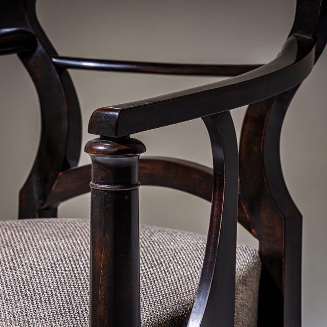 Antique Biedermeier Armchairs, Austria, 1830, Set of 2 For Sale - Image 9 of 10