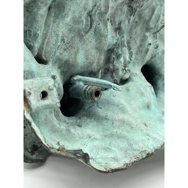 Chinese Duck Figurine in Bronze, 1990s For Sale - Image 12 of 14