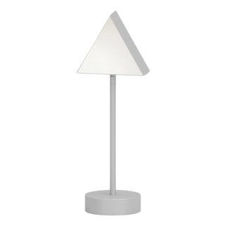 Triangle Box Nickel Desk Light by Atelier Areti For Sale