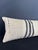 Turkish Hemp Pillow Cushion Natural Beige Black Cushion Cover 12x46 #30313 Enhance your home decor with our Kilim Pillow...