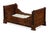 Wood French Louis Philippe Walnut Sleigh Daybed For Sale - Image 7 of 7