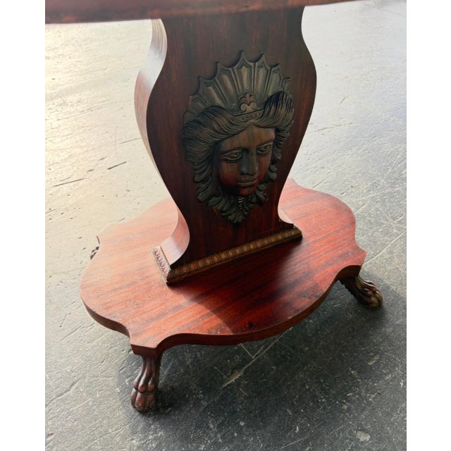 Antique Victorian Mahogany Hall Table For Sale In Tampa - Image 6 of 10