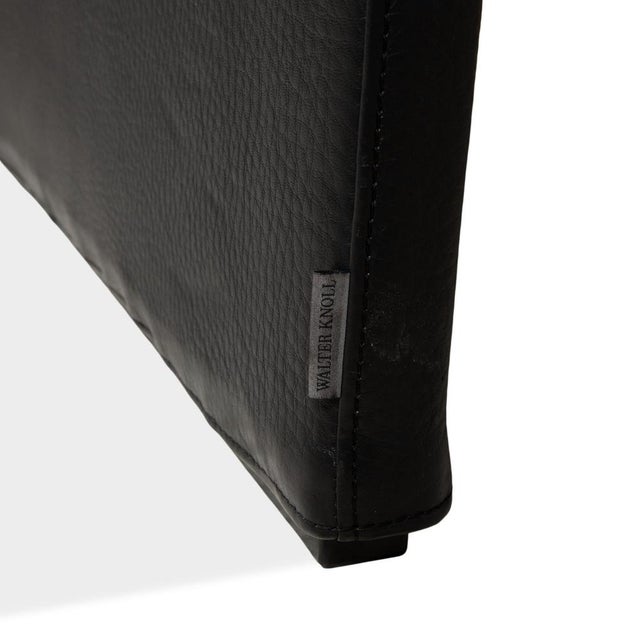 Together Bench in Black Leather from Walter Knoll / Wilhelm Knoll For Sale - Image 6 of 10