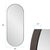Balducci Oval Mirror- Small For Sale - Image 10 of 11