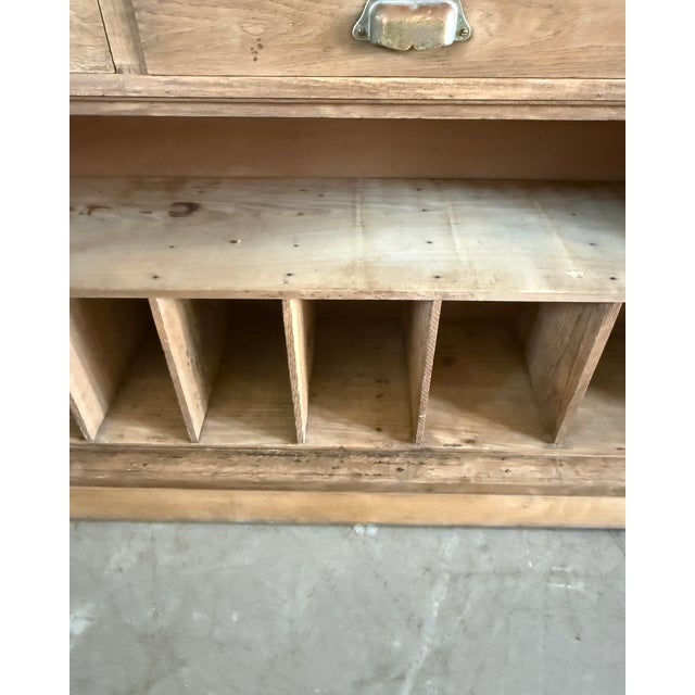 1920s Former Shop Counter with Drawers and Lockers, 1920s For Sale - Image 5 of 18