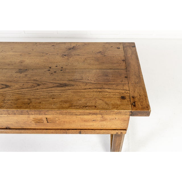Antique French Oak Table, 1700s For Sale - Image 9 of 11