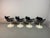 Metal Vintage Swivel Dining Chairs attributed to Rudi Verelst for Novalux, Belgium, 1970s, Set of 4 For Sale - Image 7 of 16
