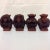 Vintage hand carved wise monkeys sculpture. A rare rendering of the classic 3 wise monkeys, includes the 4th monkey...the...