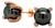 Diamond Large Tahitian Pearl Earrings 14k Rose Gold Certified For Sale