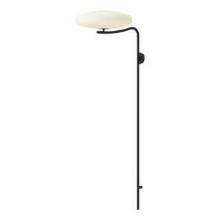 Model 2065 Wall Lamp with White Diffuser from Gino Sarfatti For Sale