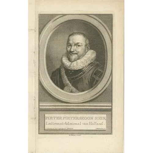 Dutch Statesmen and Admiral, 1750, Copper Engravings, Set of 3 For Sale - Image 3 of 10