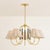 Traditional Mitzi Janie 33 in. 5 Light Chandelier in Aged Brass and True Bronze Finish For Sale - Image 3 of 9