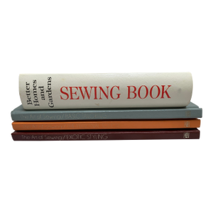 Midcentury Sewing and Craft Collection of Books, Set of Four