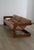 Lou Hodges Three-Seat Sling Sofa, Oak & Leather, Attributed to Lou Hodges 1970s For Sale - Image 4 of 7