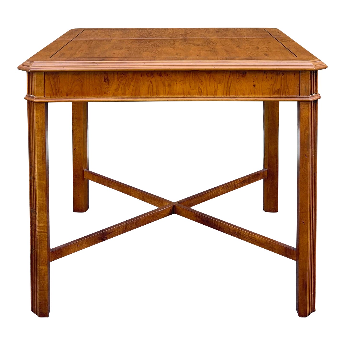 Vintage Drexel Heritage Yorkshire Collection Chippendale Side Table