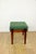 Green Bouclé Ottoman by Edmund Homa, 1970s For Sale - Image 3 of 7