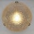 Muller Freres French Art Deco Pendant Chandelier 1920s - Peach Frosted Glass & Nickeled Bronze For Sale - Image 6 of 9