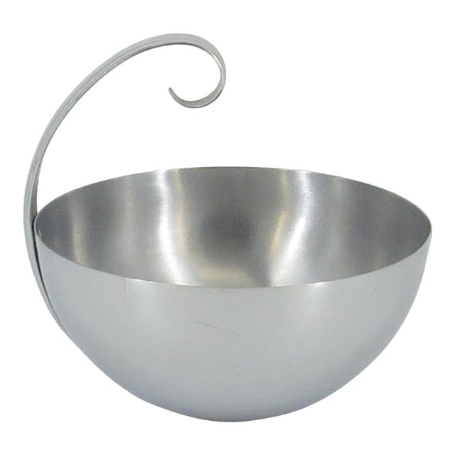 1930s Art Deco Russel Wright for Chase Chrome Ice Bowl/Bucket For Sale