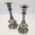 Two Silver-Plated Candlesticks. 1880s, Set of 2, in Very Good conditions. Designed before 1890