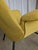 1970s Mid-Century Modern Cocktail Chair in Yellow, 1970s For Sale - Image 5 of 18