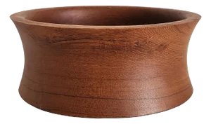 1970s Kalmar Teak Wood Serving Bowl