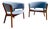 Pair of Nanna Ditzel Nd83 Lounge Chairs For Sale