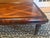 Vintage Regency Style Mahogany Parquetry Coffee Table With Flame Mahogany Apron For Sale - Image 9 of 15