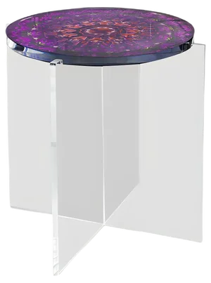Mandala Big Side Table by Javier Gomez