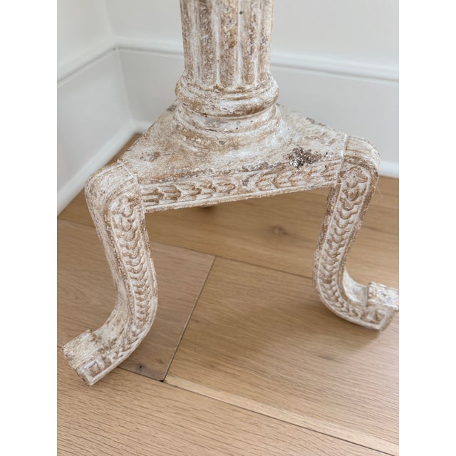 Bliss Studio Scroll End Table For Sale - Image 4 of 6