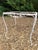 Vintage Woodard Chantilly Rose Wrought Iron Patio Table & Chairs - 3 Pieces For Sale - Image 10 of 12