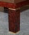 Modern Burr Walnut & Brass Inlay Coffee Table For Sale - Image 4 of 14