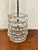 Modern Arteriors Applied Clear Glass Lamp. For Sale - Image 3 of 3
