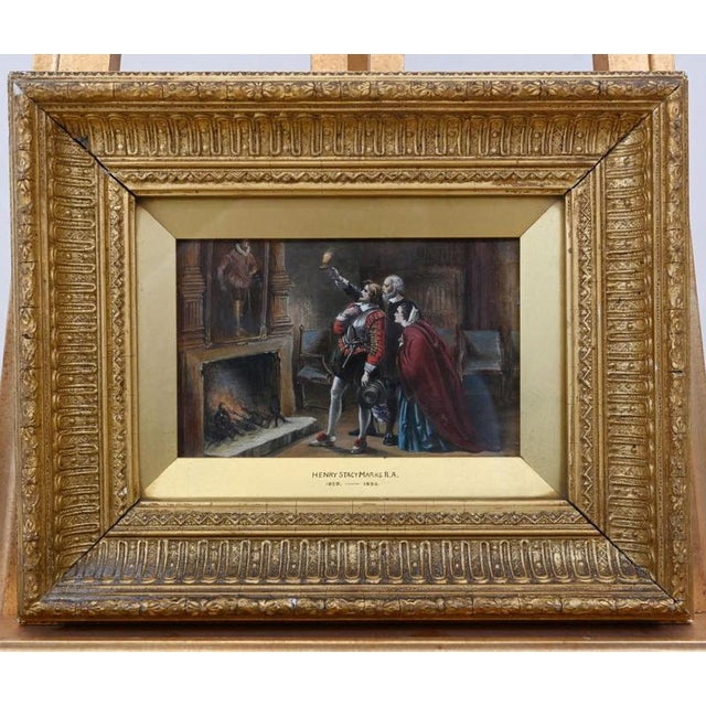 Victorian Artist, Shakespeare Portrait, 1860, Oil Painting, Framed For Sale - Image 6 of 6