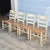 1990s Ethan Allen French Country Pine Ladder Back Rush Seat Dining Chairs, Set of 4 For Sale - Image 9 of 12