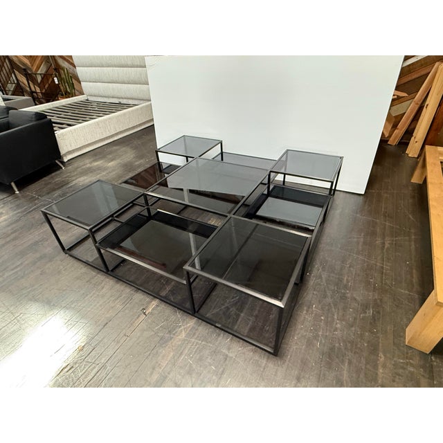 Black Theo Eichholtz for Restoration Hardware Smythson Coffee Table For Sale - Image 8 of 12